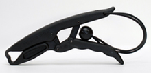 Load image into Gallery viewer, Fish Grip®, Jr. Black - Safely hold your fish by the lip like using pliers.