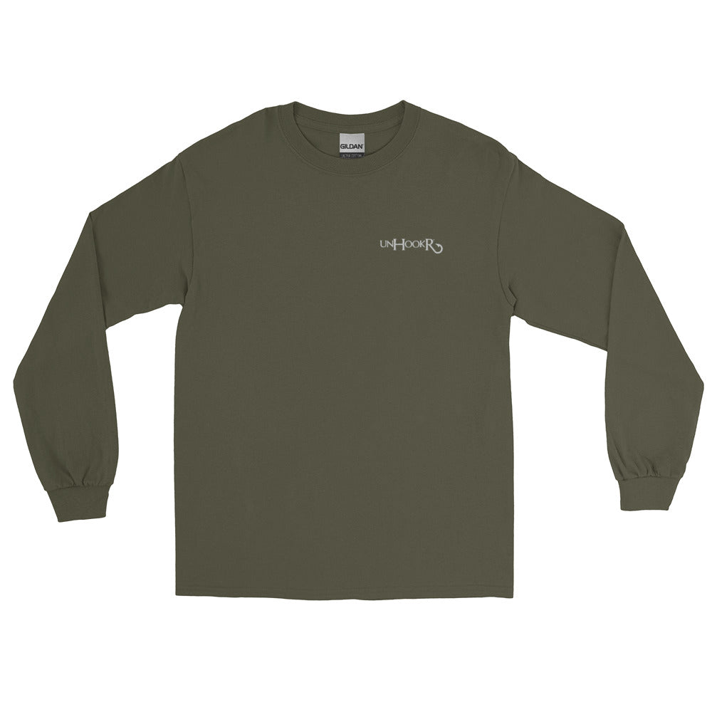 unHookR® embroidered logo long sleeve T