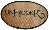 unHookR® Fully Embroidered Patch - For bags, hats, jackets or shirts. Measures 2.5