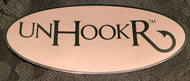 unHookR® Oval Vehicle Sticker - An automotive-grade sticker.
